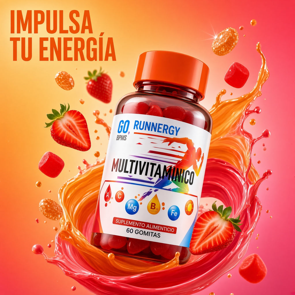 Gomitas Multivitamínicas Go Runnergy