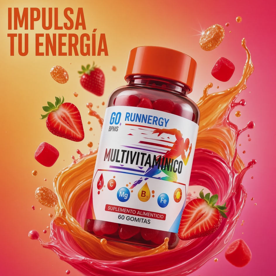 Gomitas Multivitamínicas Go Runnergy